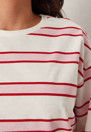 Pcmila Ls Loose Tee Jrs