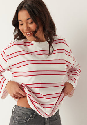 Pcmila Ls Loose Tee Jrs