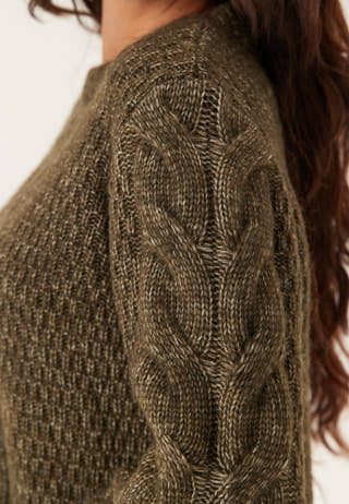 Pcnina Ls O-neck Knit