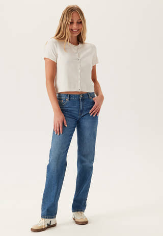 Pcorina Ss O-neck Knit Cardigan