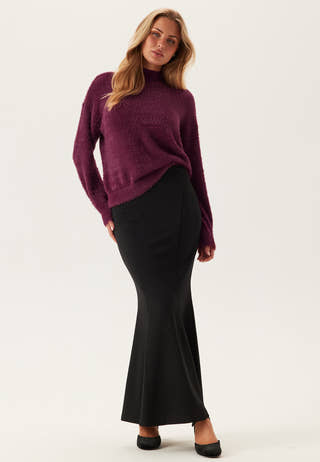 Pcovy Ls Mock Neck Knit