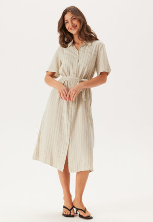 Pcpia 2/4 MIDI SHIRT DRESS