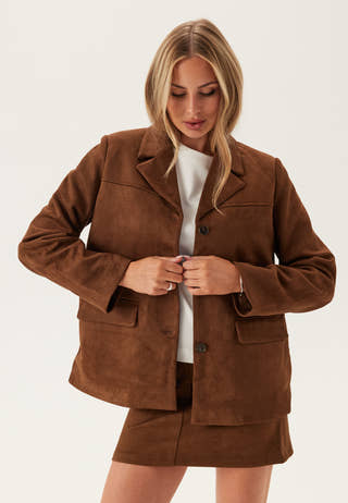 Pcrakel Brushed Outerwear Blazer