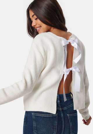 Pcrilly LS Reversible Bow Knit