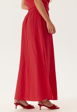 Pcsastina Hw Maxi Slit Skirt