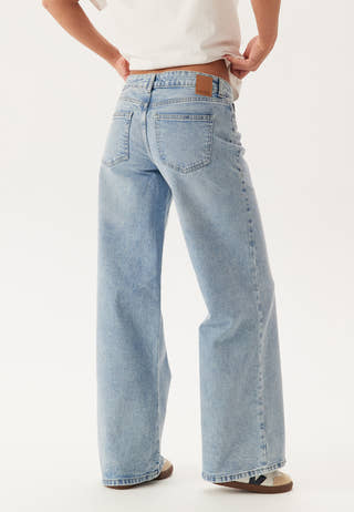 Pcselma Lw Wide Jeans Lb