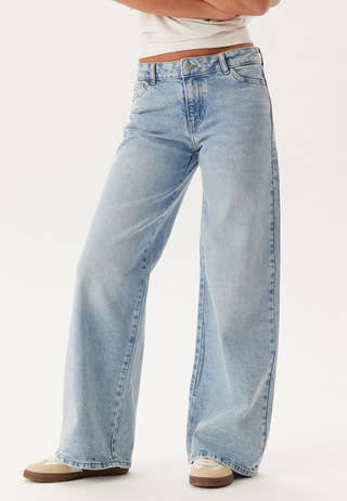 Pcselma Lw Wide Jeans Lb