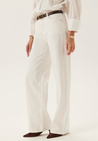 Pcsilke Mw Wide Colered Jeans