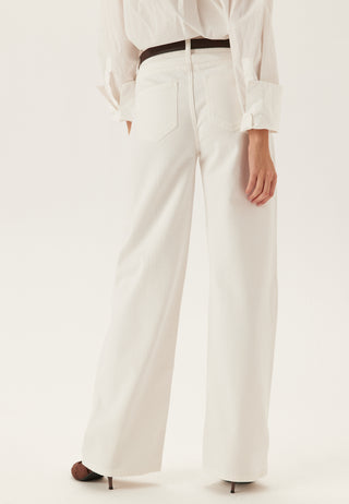 Pcsilke Mw Wide Colered Jeans