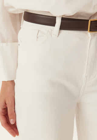 Pcsilke Mw Wide Colered Jeans