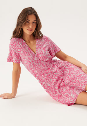Pctala New Ss Wrap Dress