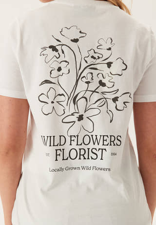 Pctess Ss Printed T-shirt