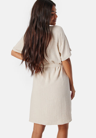 Pcvinsty Linen Shirt Dress