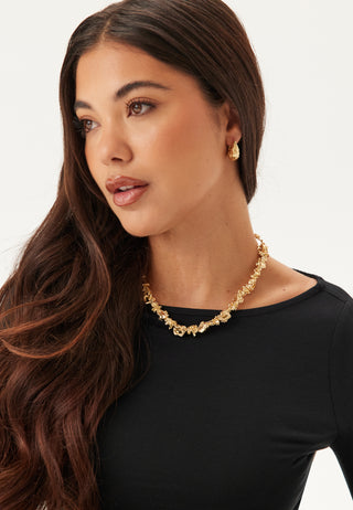 Act Recycled Necklace Gold-pla