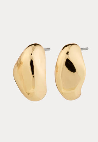 Dune Earrings Gold-plated