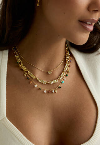 Emmett Necklace Gold-plated