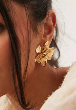Halen Earrings Gold-plated