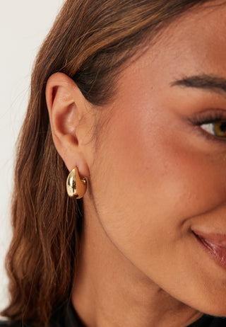 Intent Earrings Gold-plated