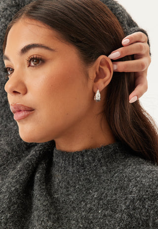 Lincoln Recycled Earrings Silv