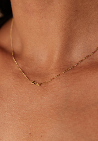 Love Necklace Gold-plated