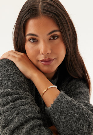 Relando Pearl Bracelet Gold-pl