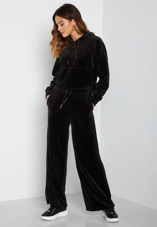 Her Velour Wide Pants