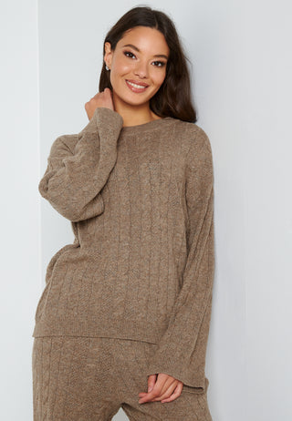 Ansley LS Cable Knit
