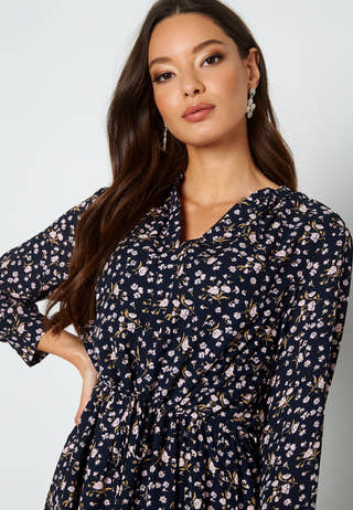 Damina 7/8 AOP Dress