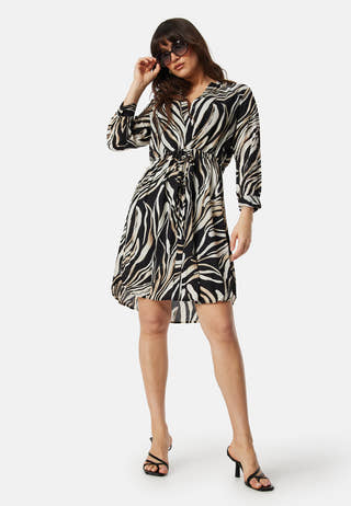 Damina 7/8 AOP Dress