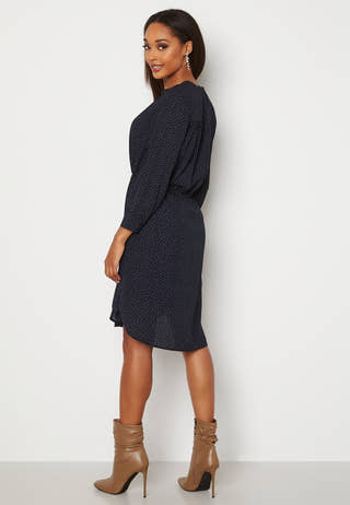 Damina 7/8 Print Dress