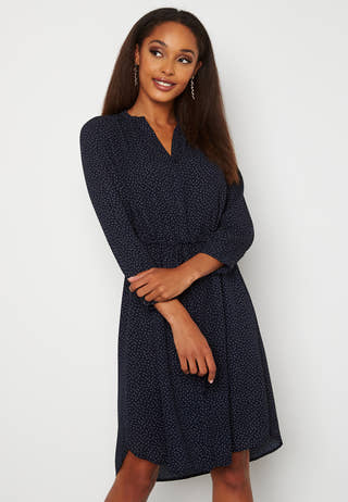 Damina 7/8 Print Dress