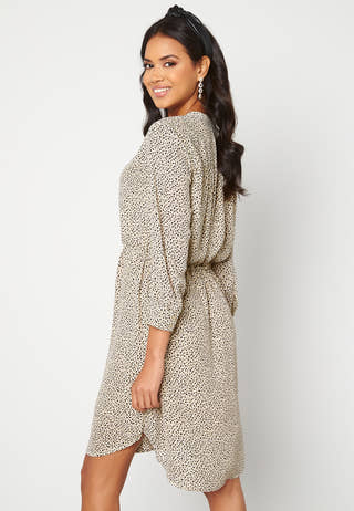 Damina 7/8 Print Dress