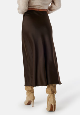 Lena High Waist Midi Skirt