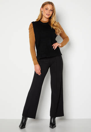 Lulu Knit Vest O-Neck