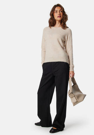 Slflulu LS Knit O-Neck