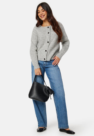 Slflulu LS knit short cardigan