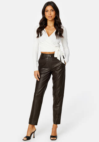 Marie MW Leather Pants
