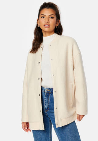 Maxine Wool Bomber Jacket