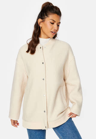 Maxine Wool Bomber Jacket