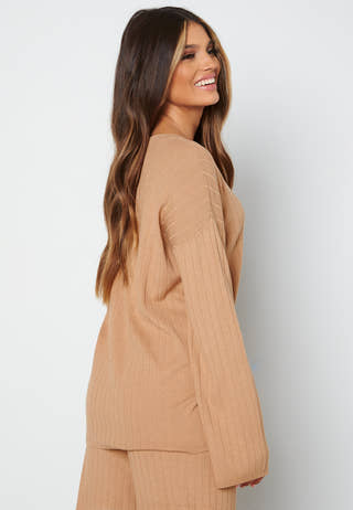Nancia LS Knit Top