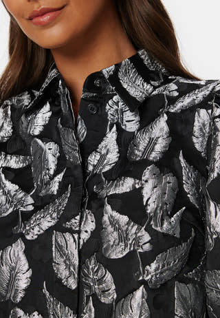 Paula-Elani Silver Leaf Jacket