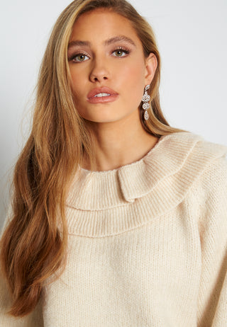Rosalie LS Collar Knit