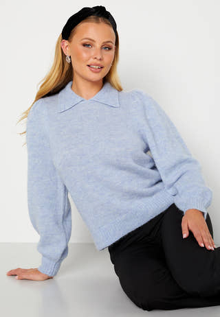 Sia-Louisa LS Knit Polo