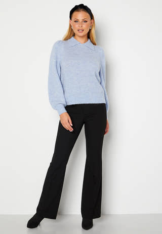 Sia-Louisa LS Knit Polo