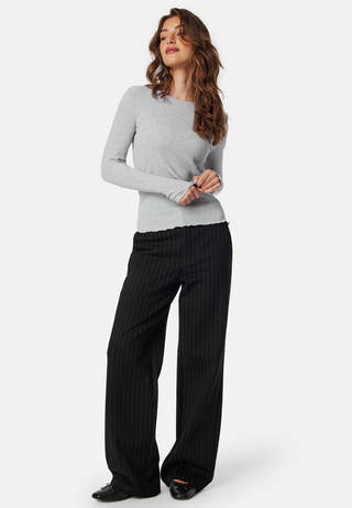 Slfanna LS Crew Neck Tee