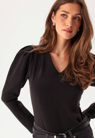 Slffenja Ls V-neck Top