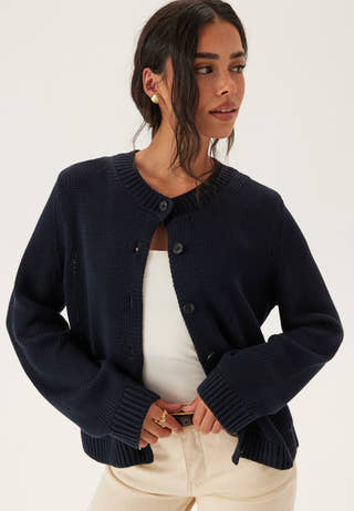 Slfivy Ls Knit O-neck Cardigan