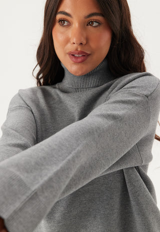 Slfkamma Ls Knit Roll Neck Noo