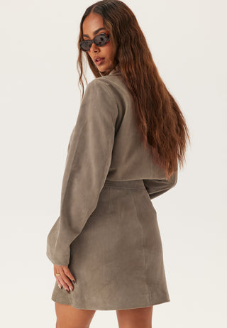 Slfkaya Mw Suede Skirt