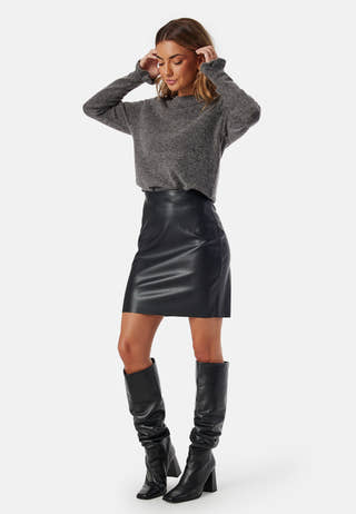 Slflulu Ls Knit Frill Cuff